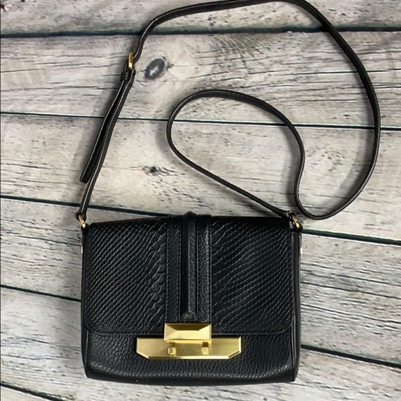 Rebecca Minkoff Handbags - Rebecca minkoff crossbody black leather b…